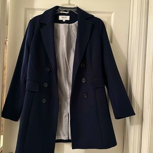 White edition wool coat size L